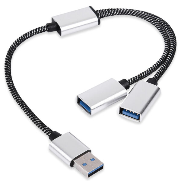 傳輸線 USB usb2.0 一拖二 一拖三 手機 電腦 平板 分線器 Type C轉HDMI