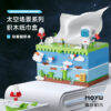魔域文化 微型積木 太空人紙巾盒 功能型 擺飾 收納 趣味 太空場景